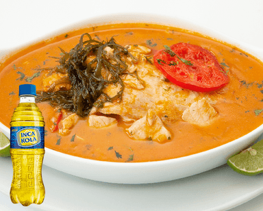 Parihuela de Pescado + Bebida