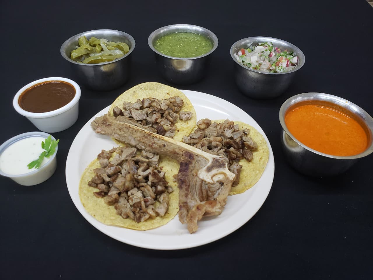 Orden de Tacos Chicos de Costilla