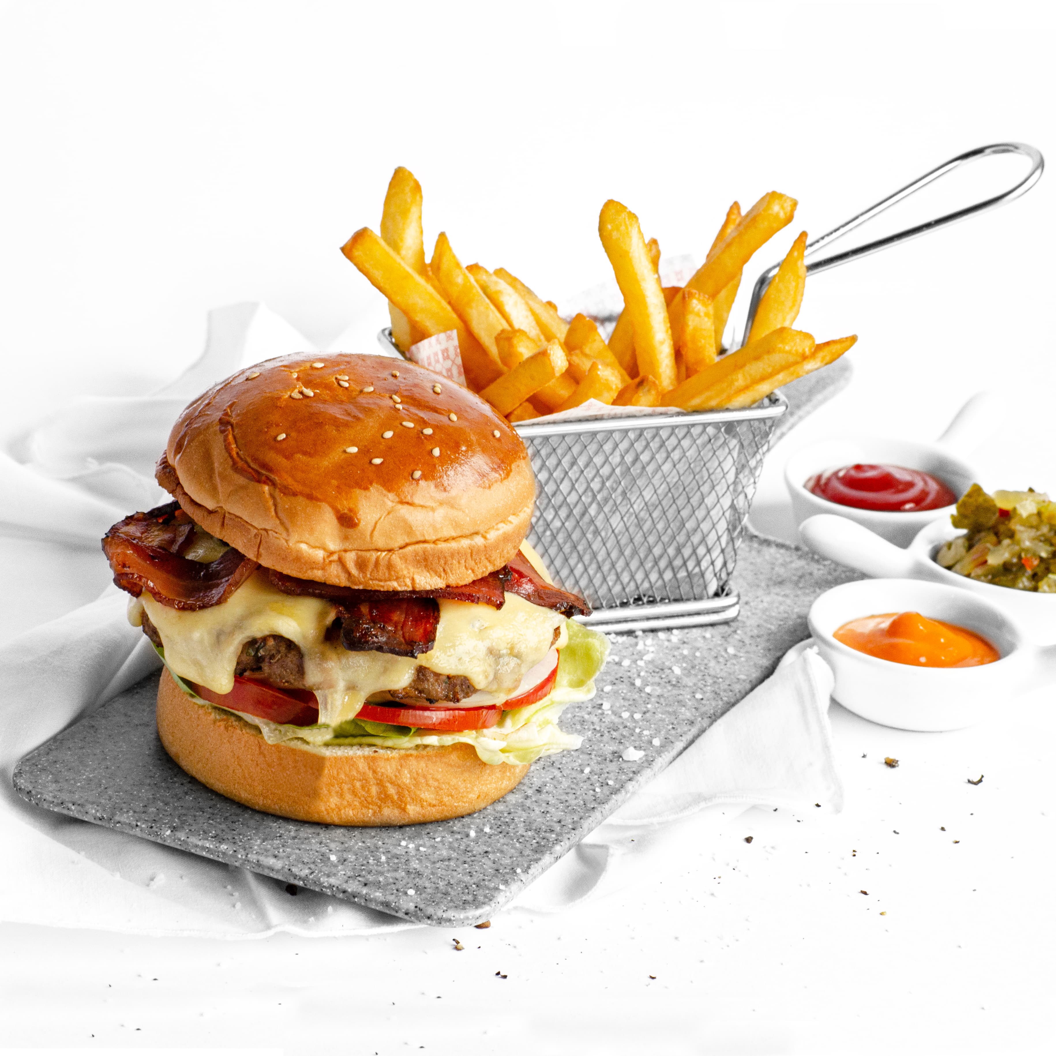 Hamburguesa Casera