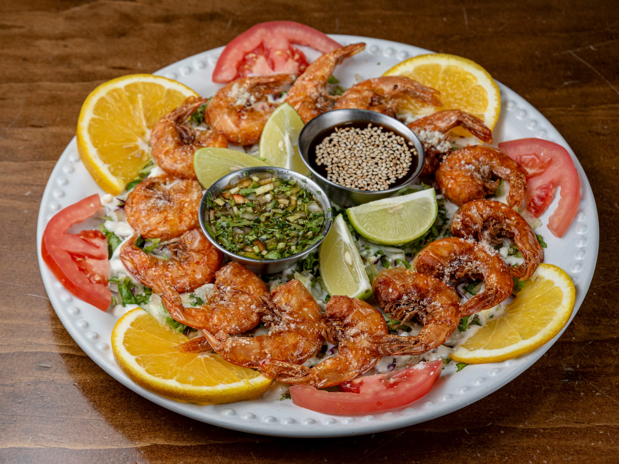 CAMARONES AL MOJO DE AJO