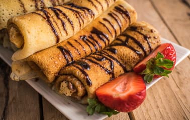 Nutella y Fresa