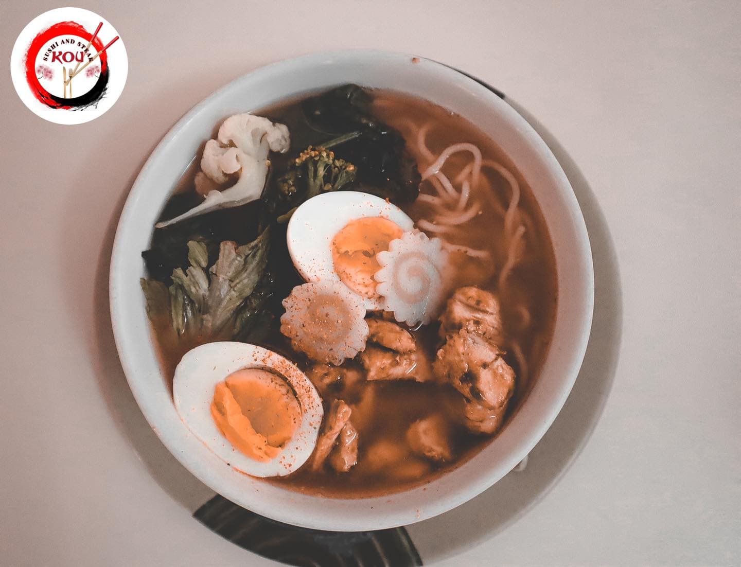 Sopa Ramen de Pollo