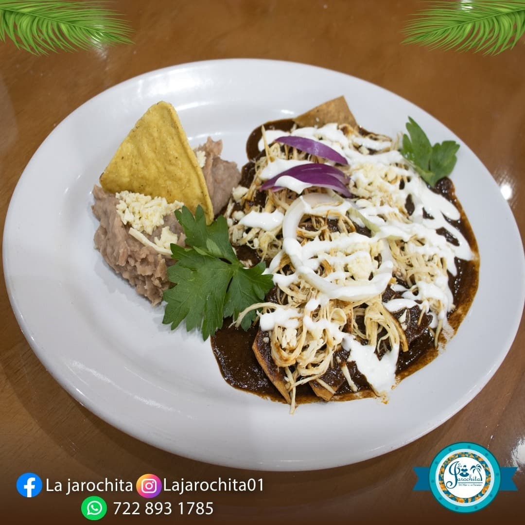 Enmoladas con Pollo