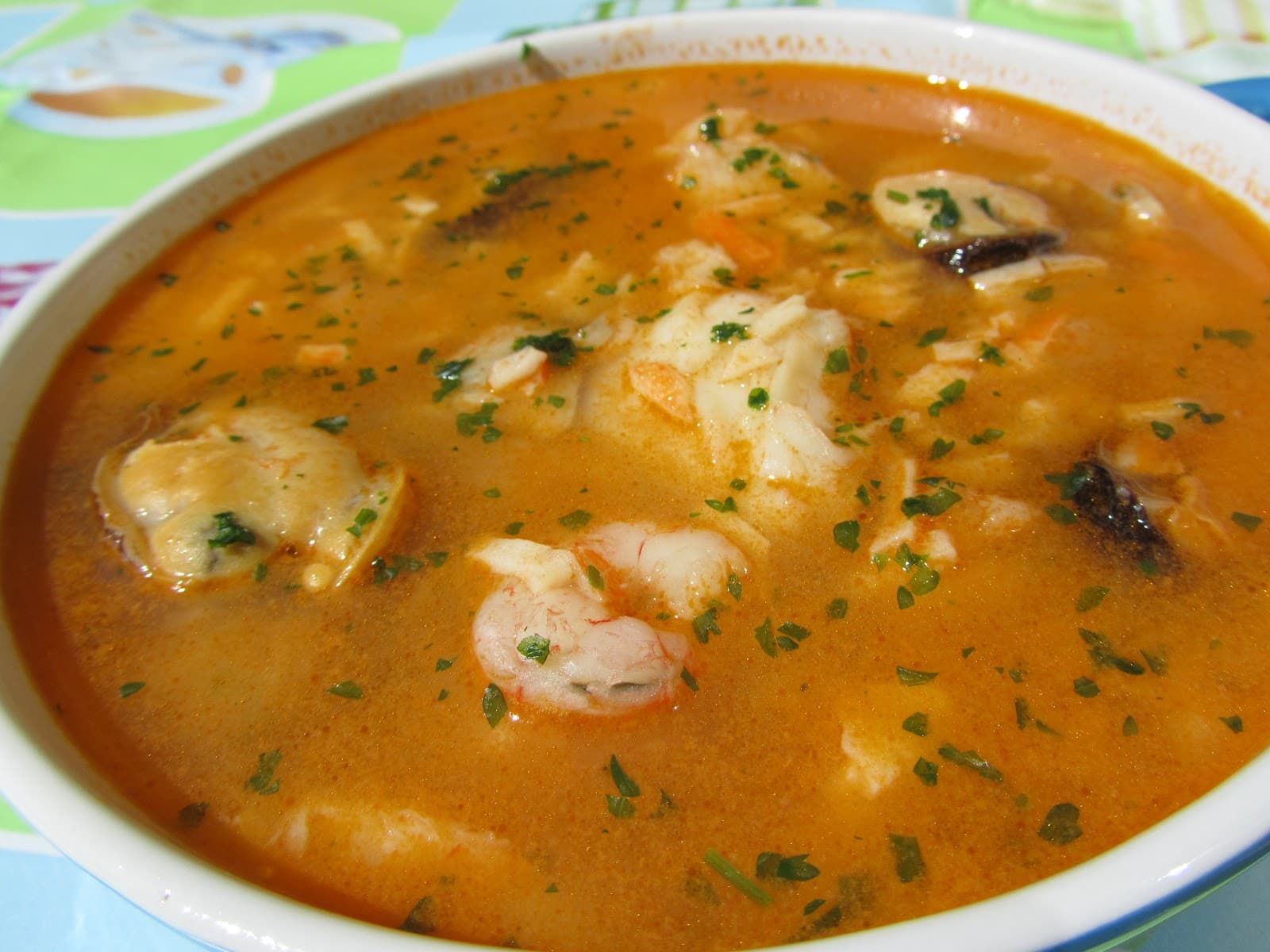 Sopa de Mariscos