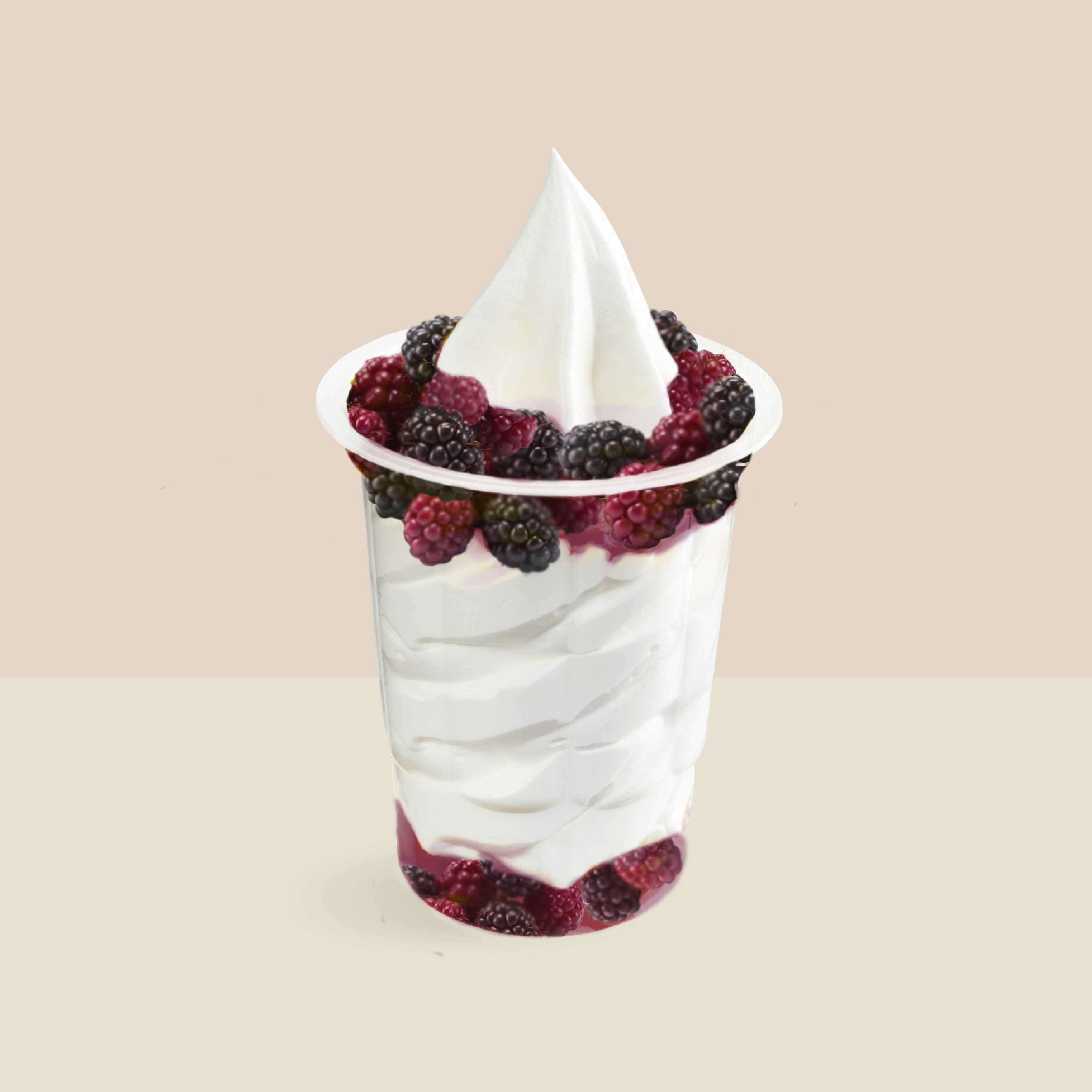Sundae Fruta Mora