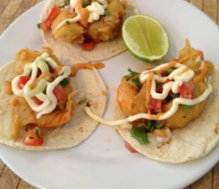 Tacos de Camarón
