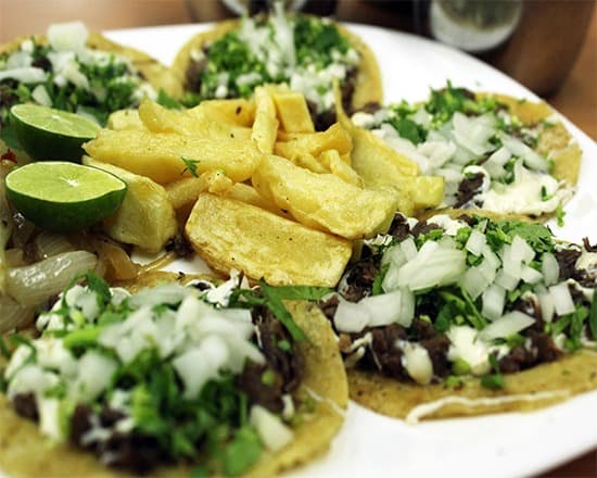 Tacos de Fajita.