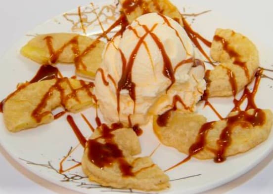 Tempura de Manzana
