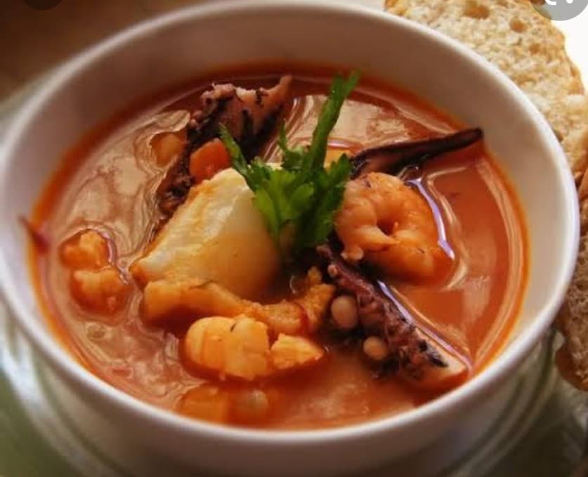 Sopa de mariscos