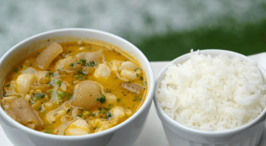 Consome + Arroz + Gaseosa 250ml