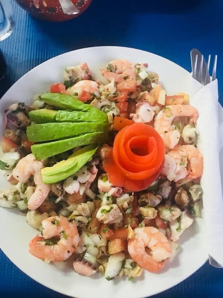 Tostada de Ceviche