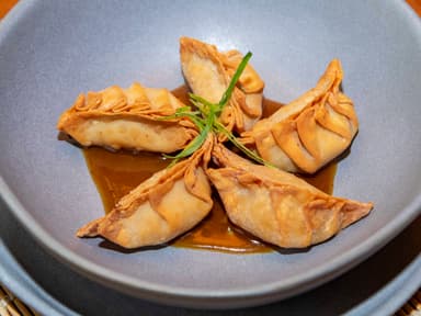 Gyosas Fritas de Cerdo