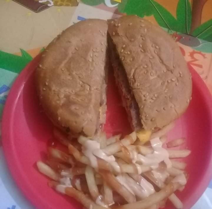 hamburguesas Hawaiana Grande