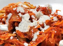 Chilaquiles rojos