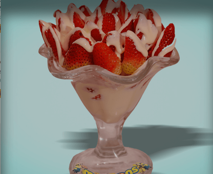 Fresas con Crema