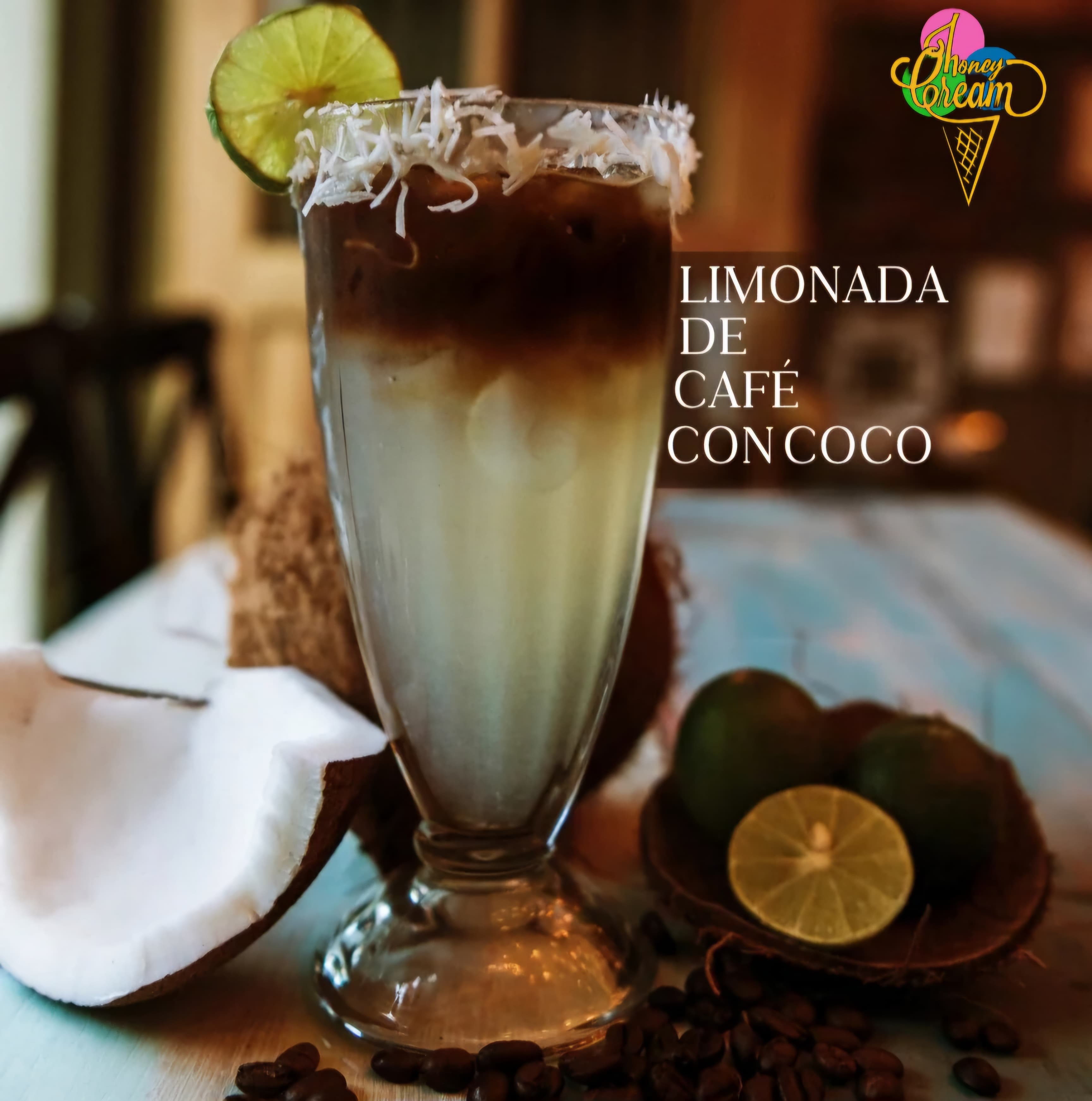 Limonada de Coco Café