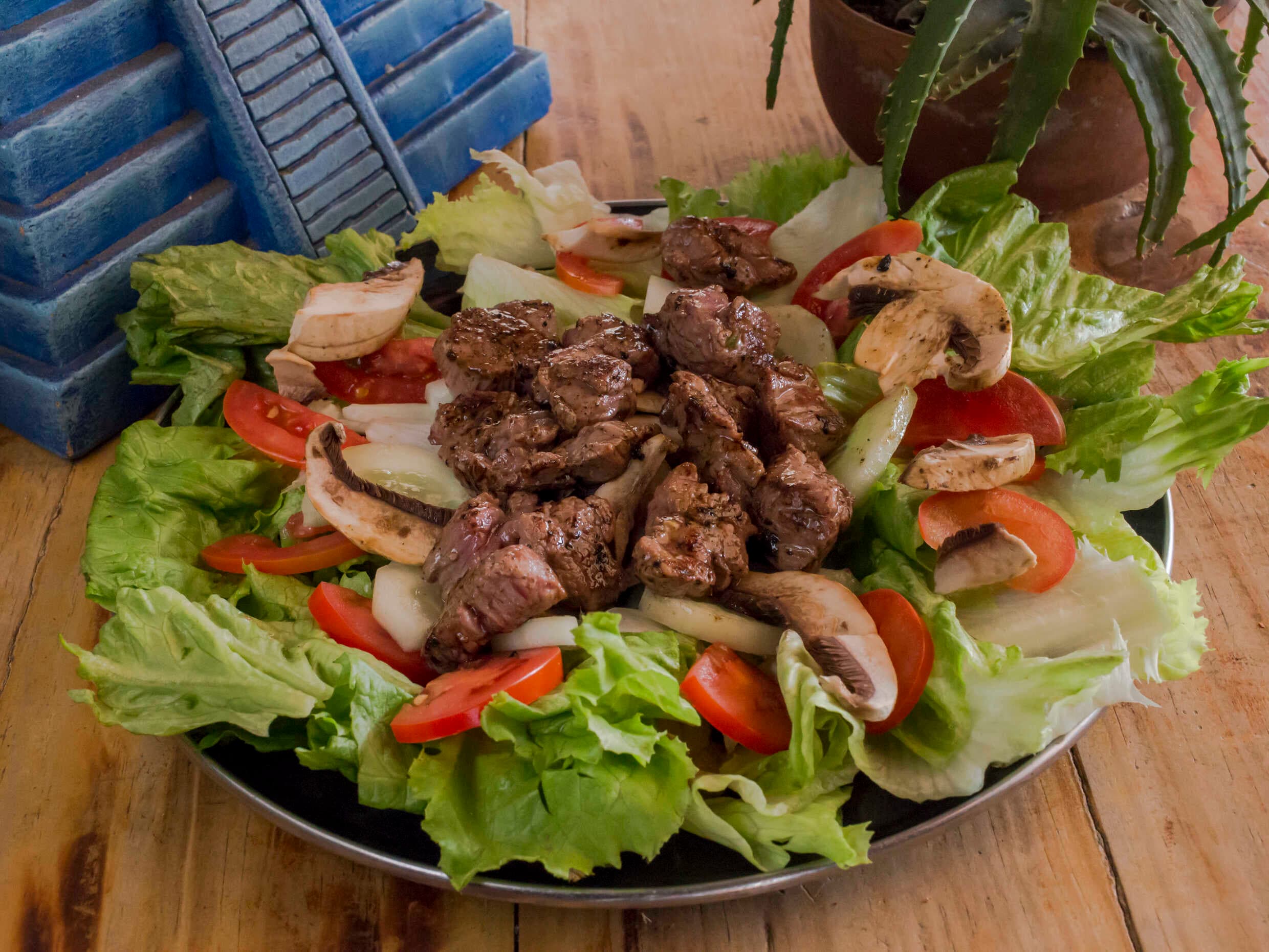 Ensalada Arrachera