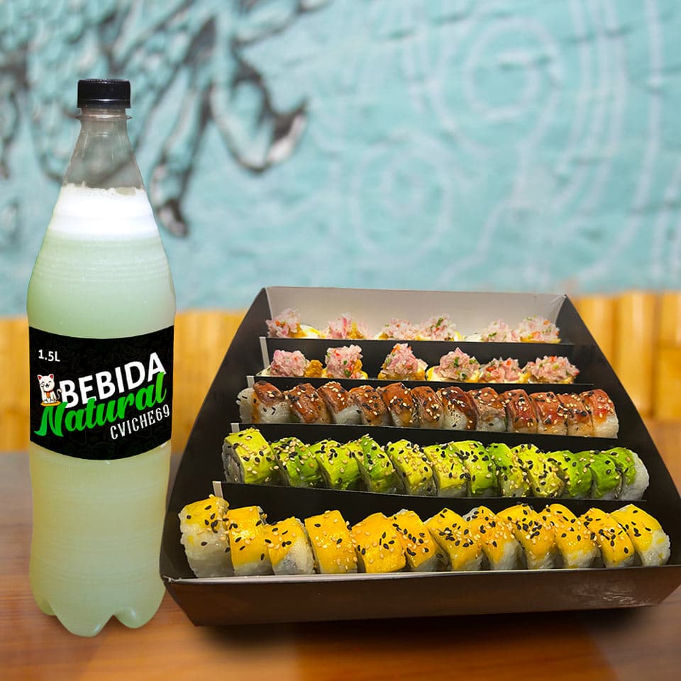 48 Makis y Bebida Natural