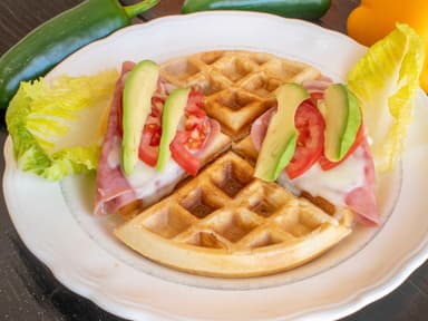 Cheese & Jam Waffle