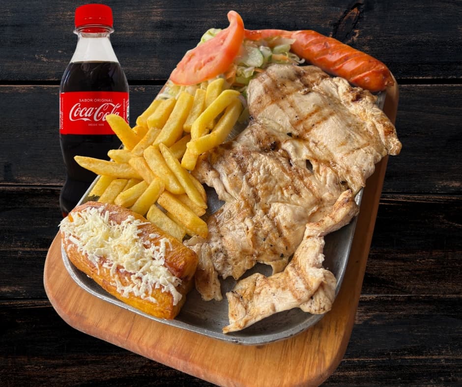 Combo Pechuga + Chorizo + Bebidas + Adiciones