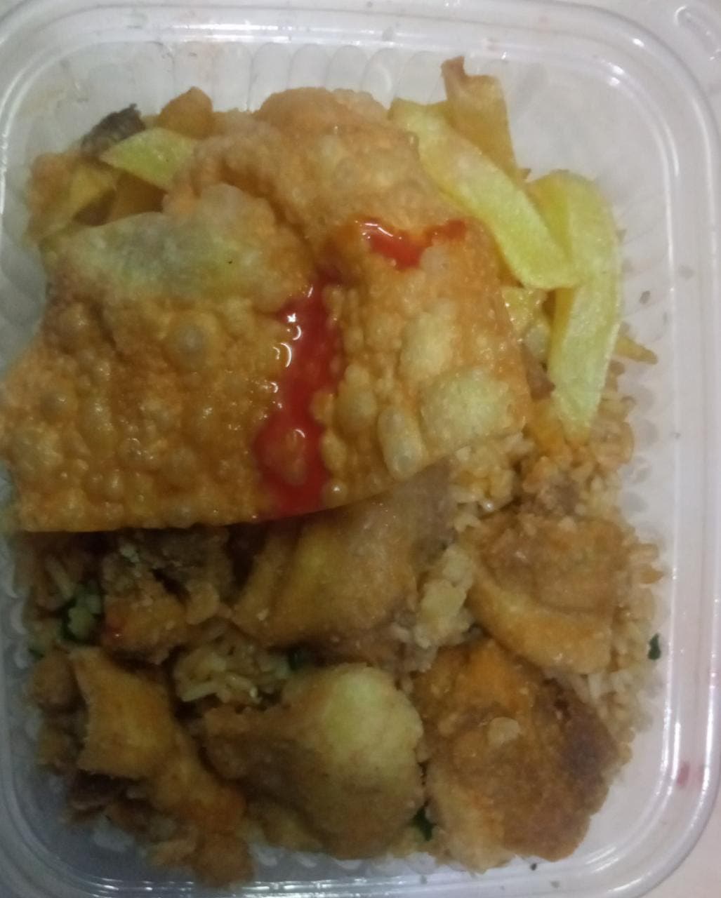 Chicharrón de pollo + entrada