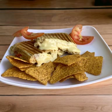 Sandwich de Pollo Desmechado