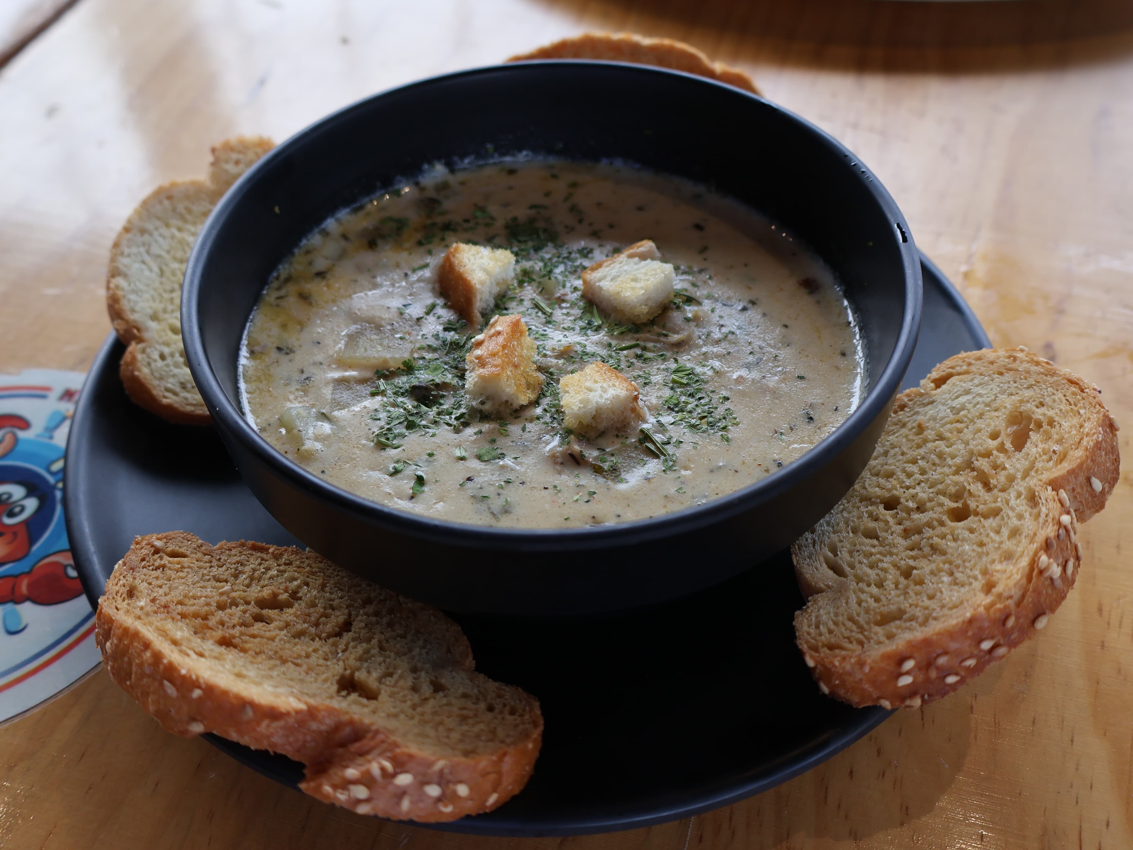 Clam Chowder (Sopa de Almejas)