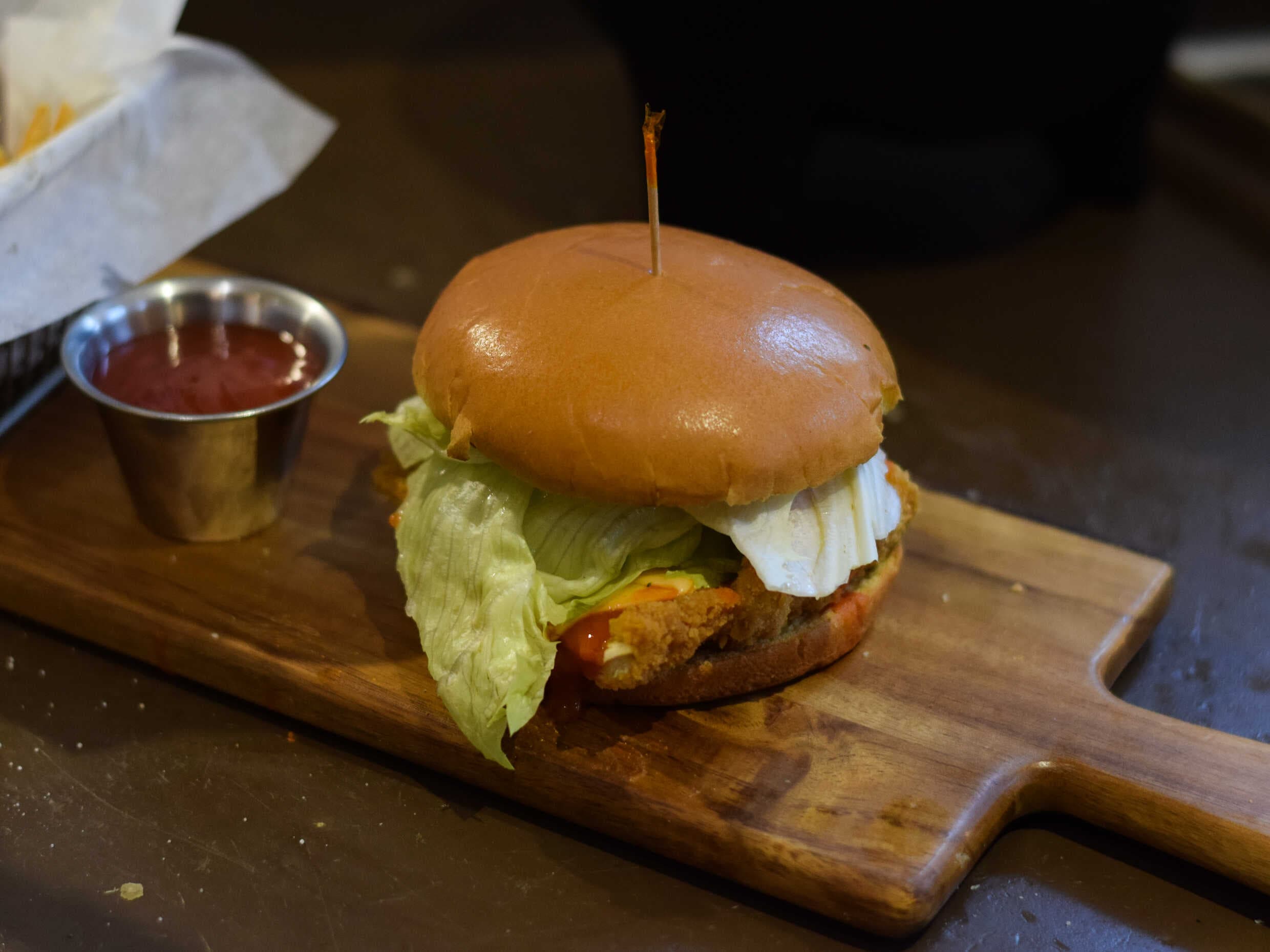 Hamburguesa de Pechuga de Pollo Bufalo