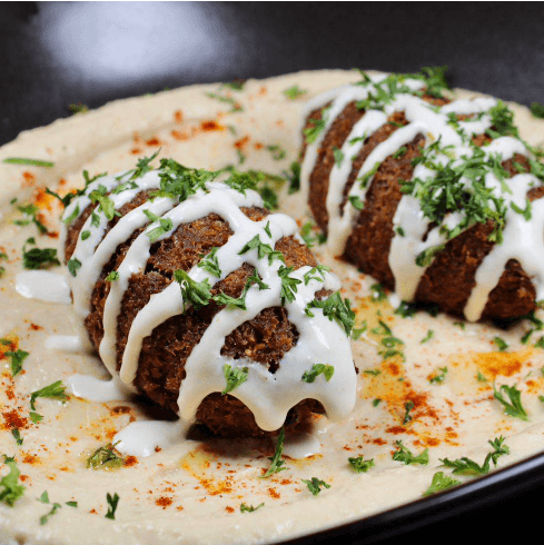 Hummus con Kibbe