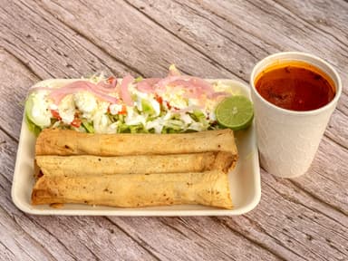 Flautas de Pollo (3 Pzas)