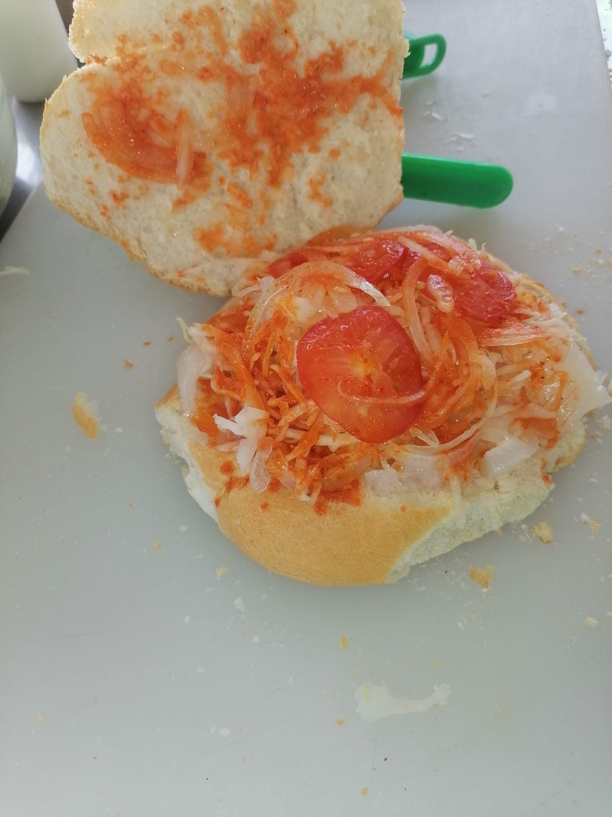 Lonche de Cuerochobis Curtido