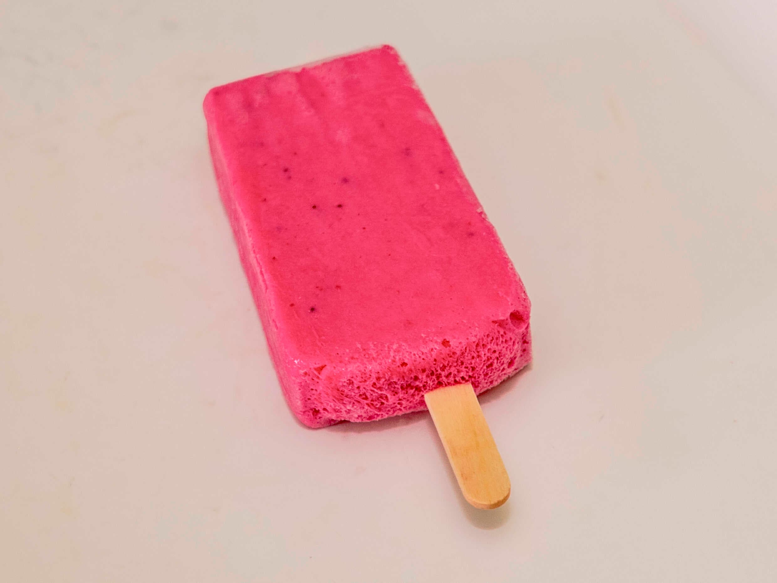 Paleta de fresa