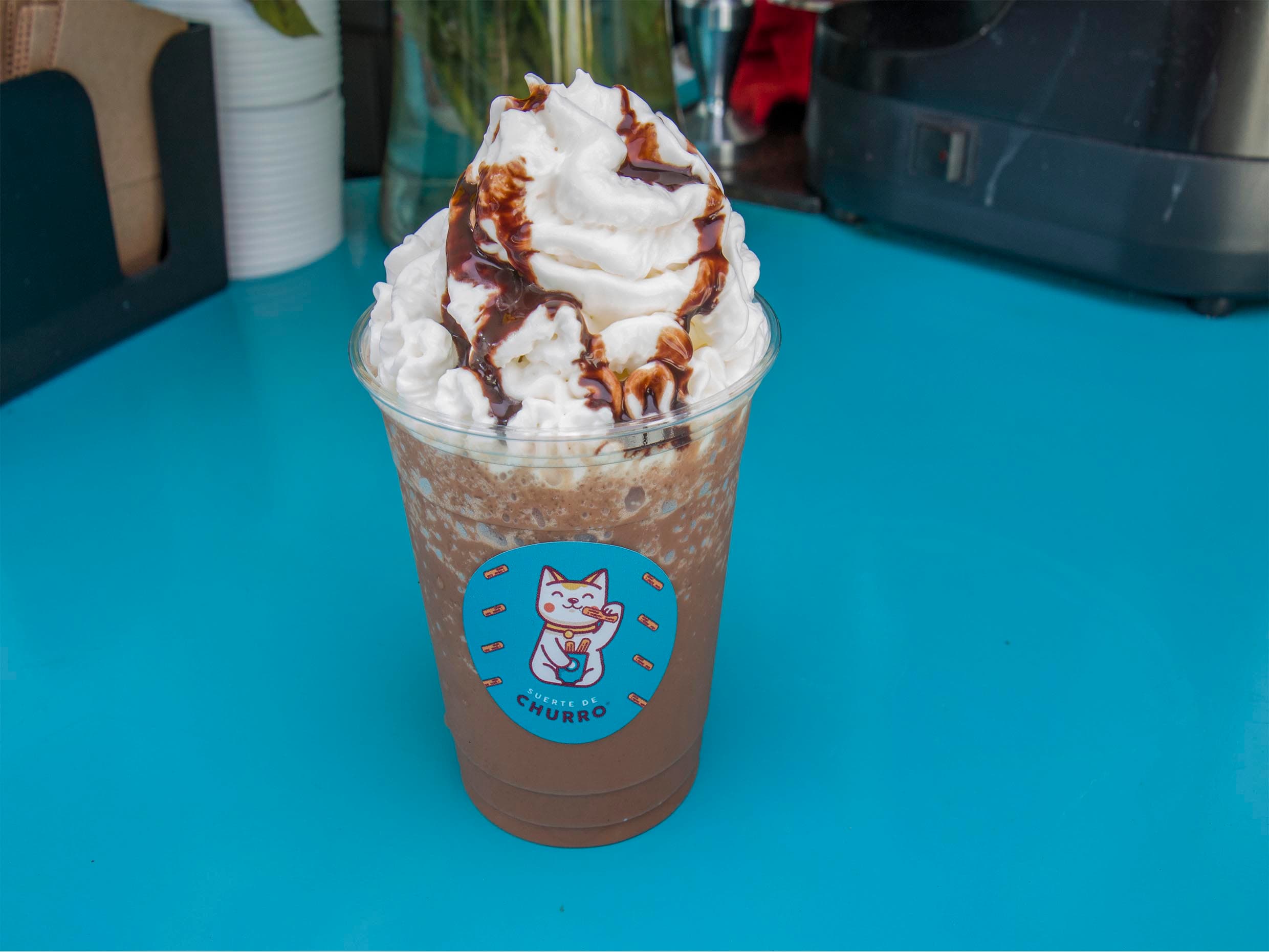 Frapuccino Moka con Mini Churritos