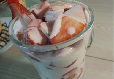 Fresas con Crema