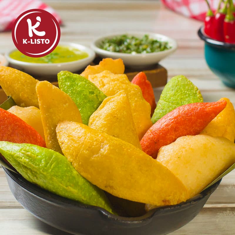 EMPANADAS DE COLORES X 5 und.