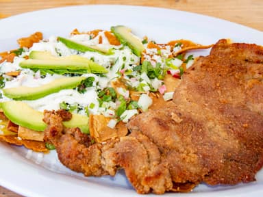 Chilaquiles con Carne