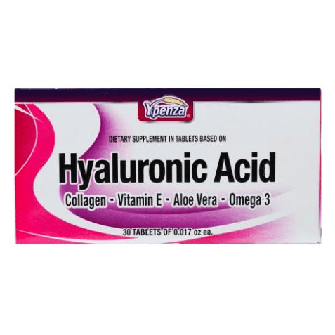 Acido Hialuronico con Colageno y Vit E 30 Tab