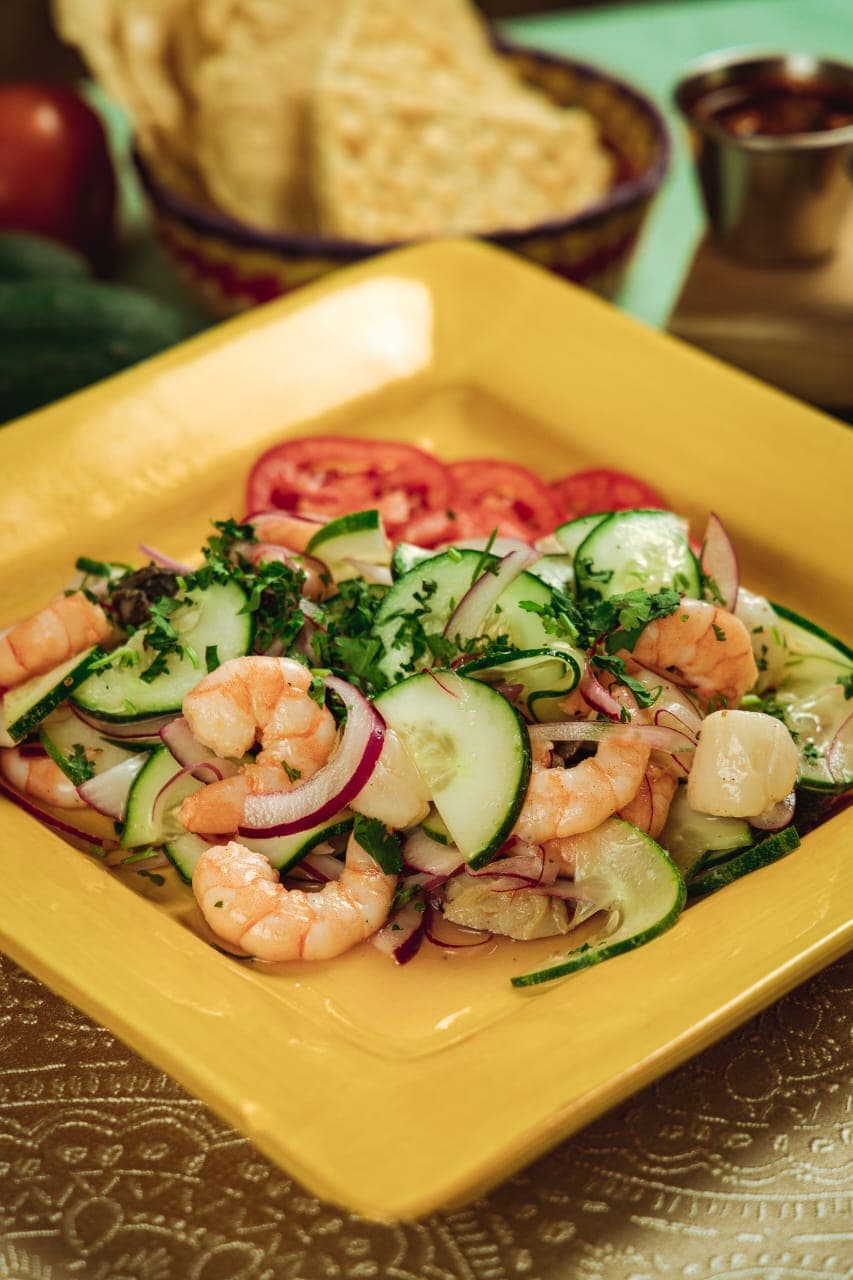 Ensalada de 3 Mariscos