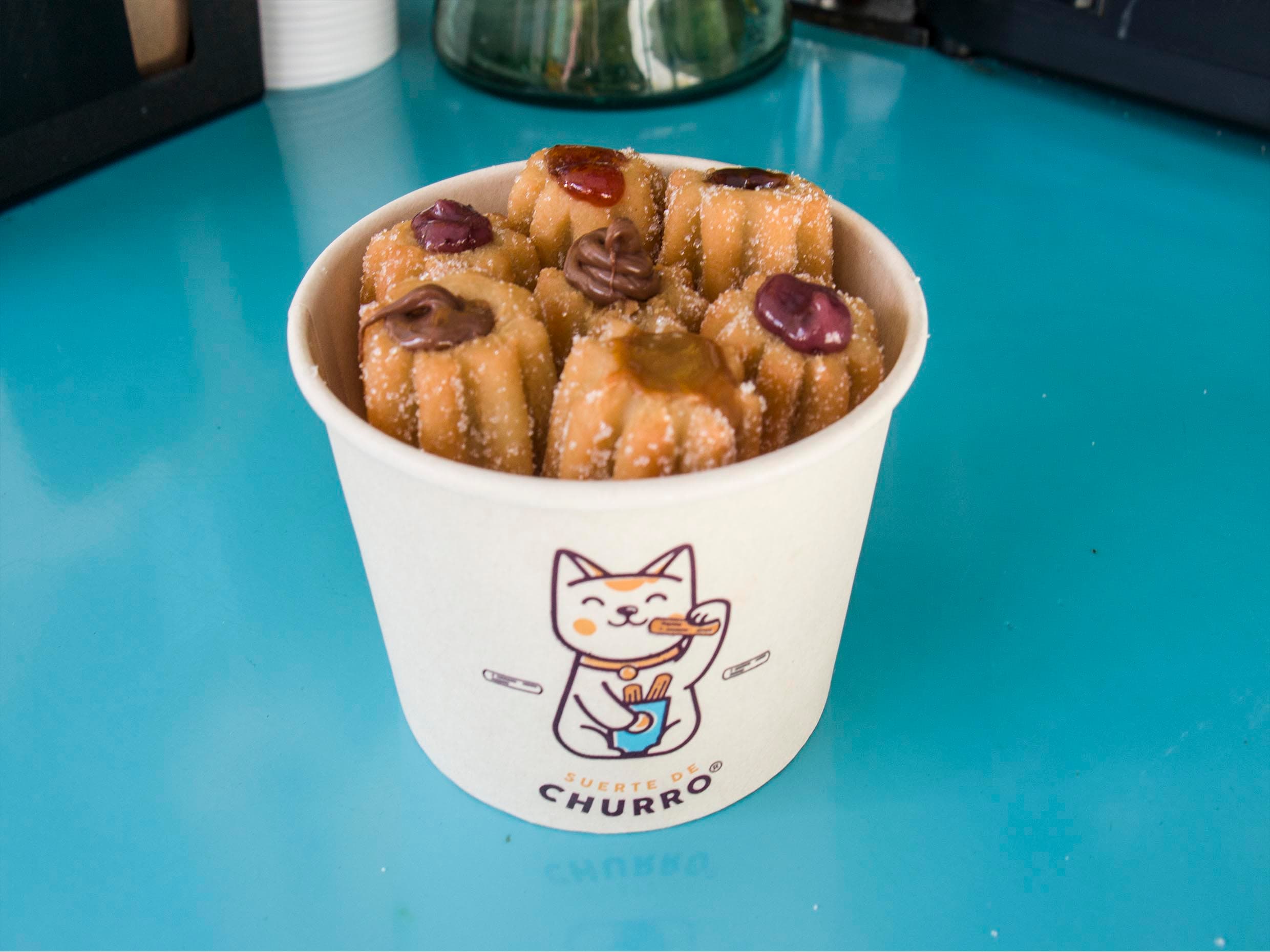 7 Mini Churros Rellenos