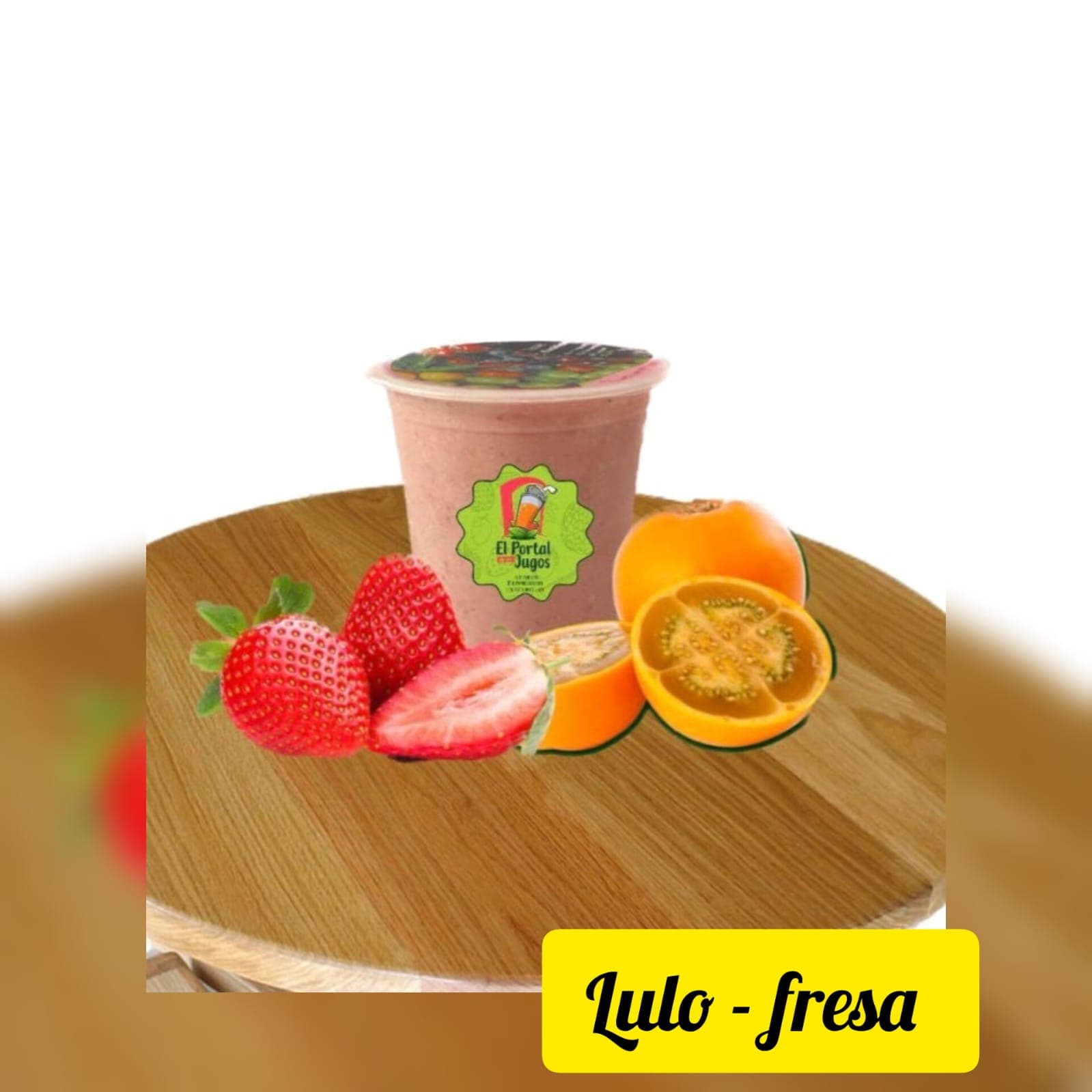 Batido de Lulo y Fresa