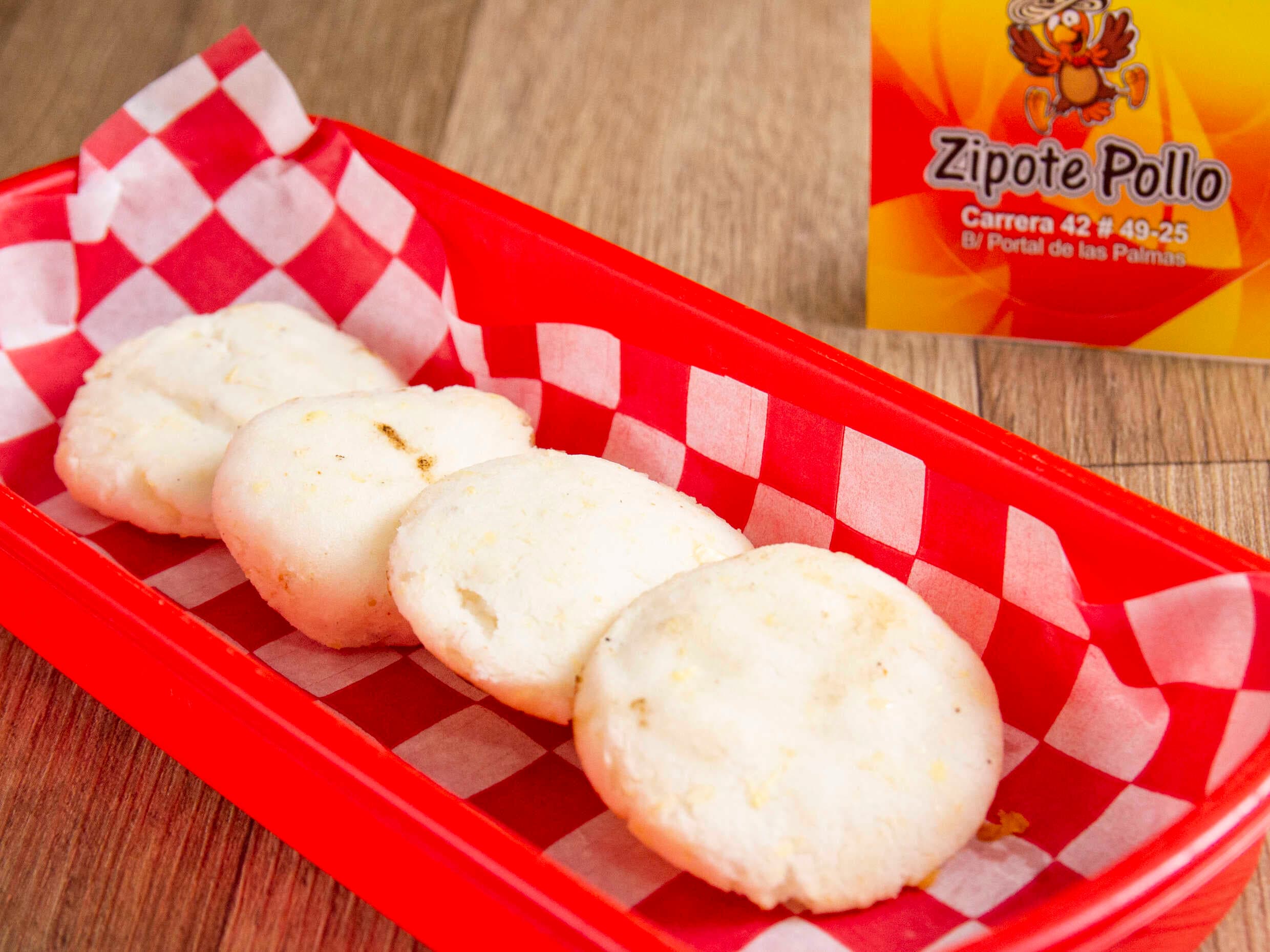Porción de Arepa sin Sal