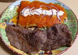 Entomatadas con Carne