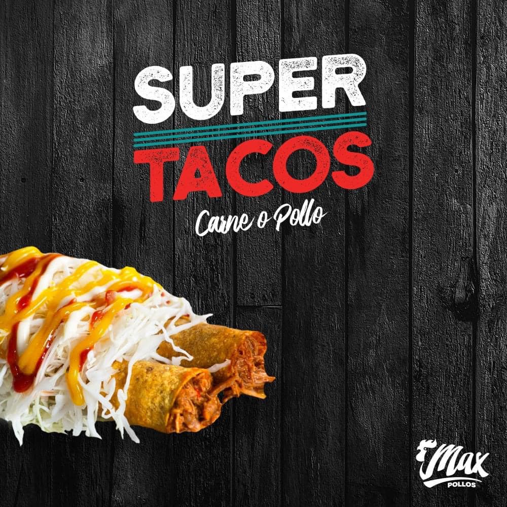 Super Taco + Papas + Bebida 355ml