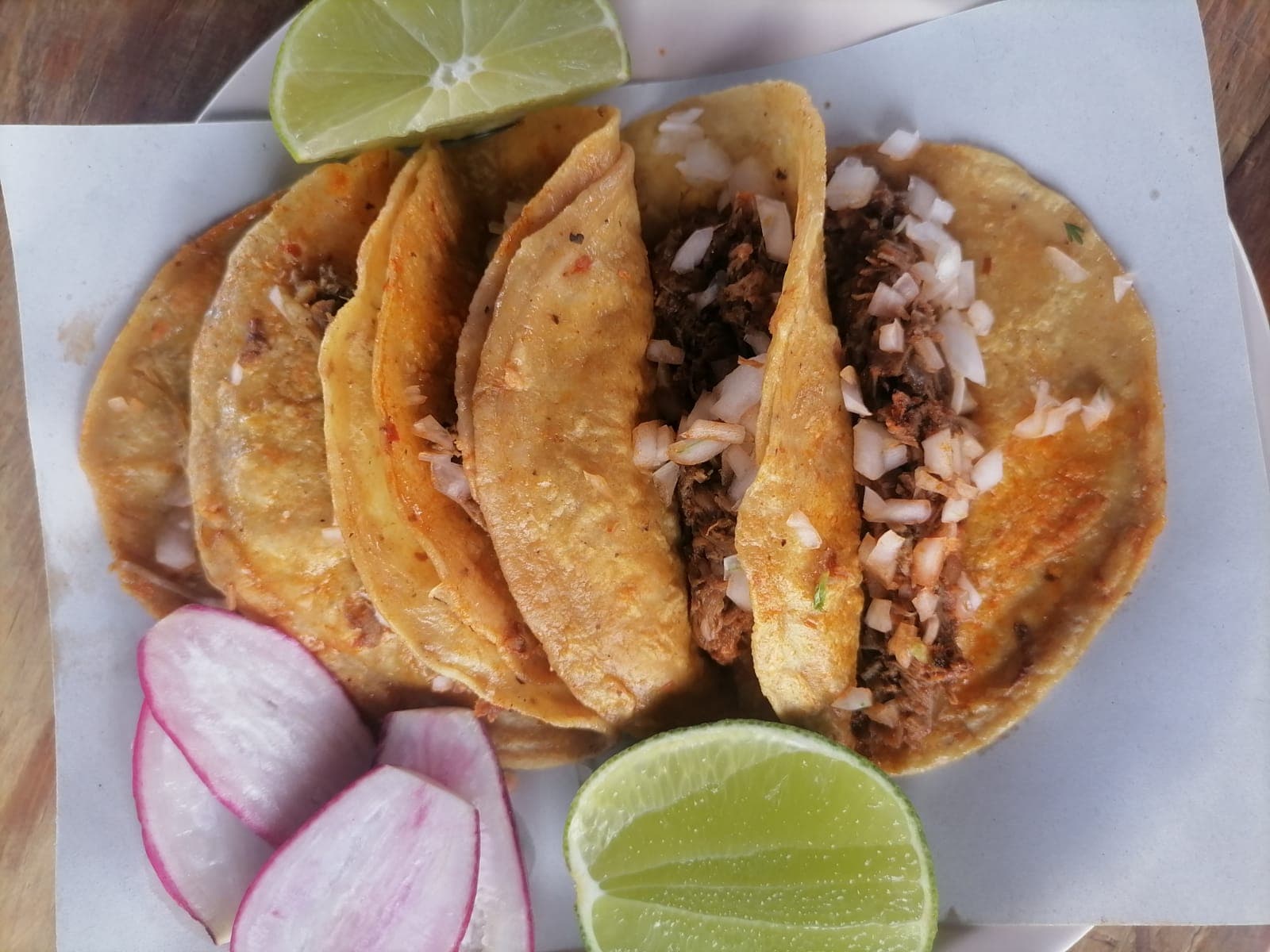 Tacos de borrego (Orden de 5 taquitos)