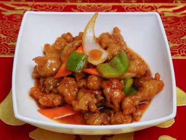 1 Lt de Pollo Agridulce a la Naraja