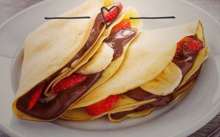 Crepa de Crema de Maní