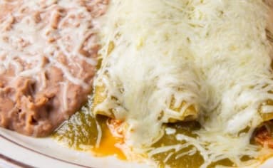 Enchiladas Suizas de Pollo