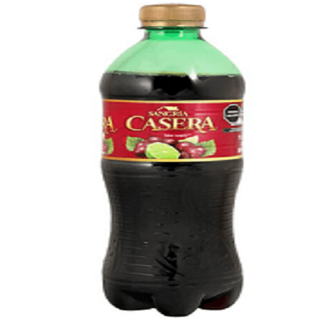 Sangría casera.