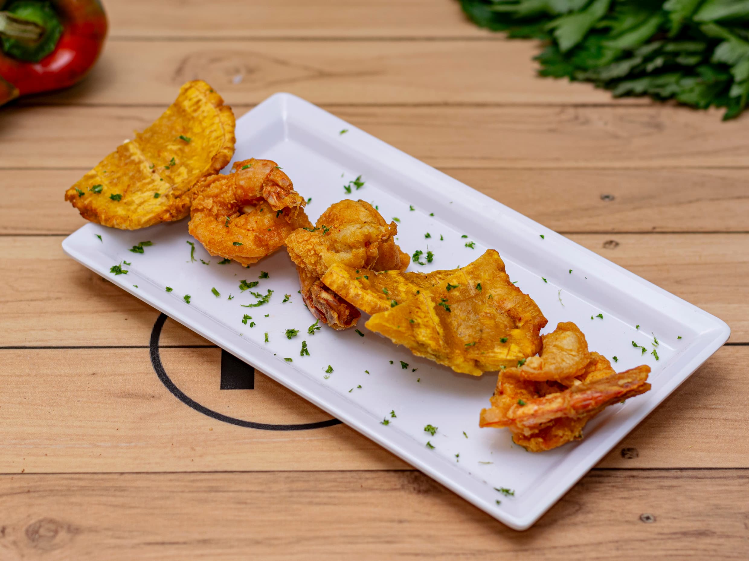 Brochetas de Langostino