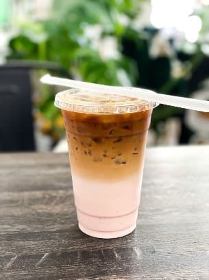 Ice Strawberry Coffe